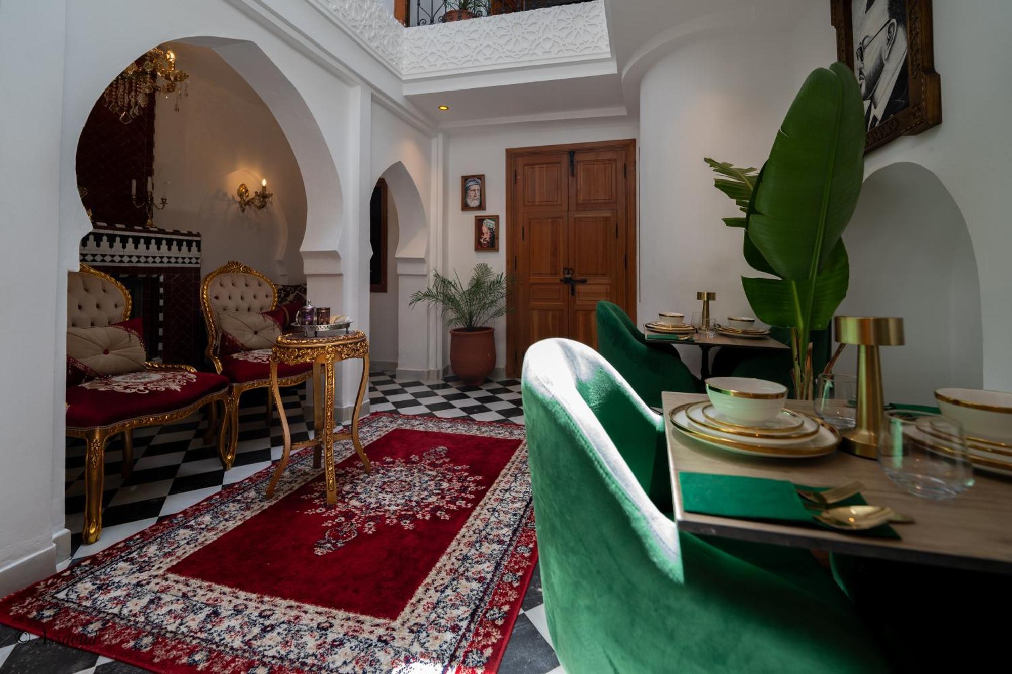 Riad Lella Chama Şafşavan Dış mekan fotoğraf