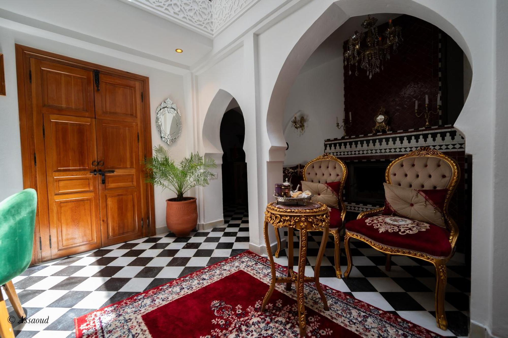 Riad Lella Chama Şafşavan Dış mekan fotoğraf