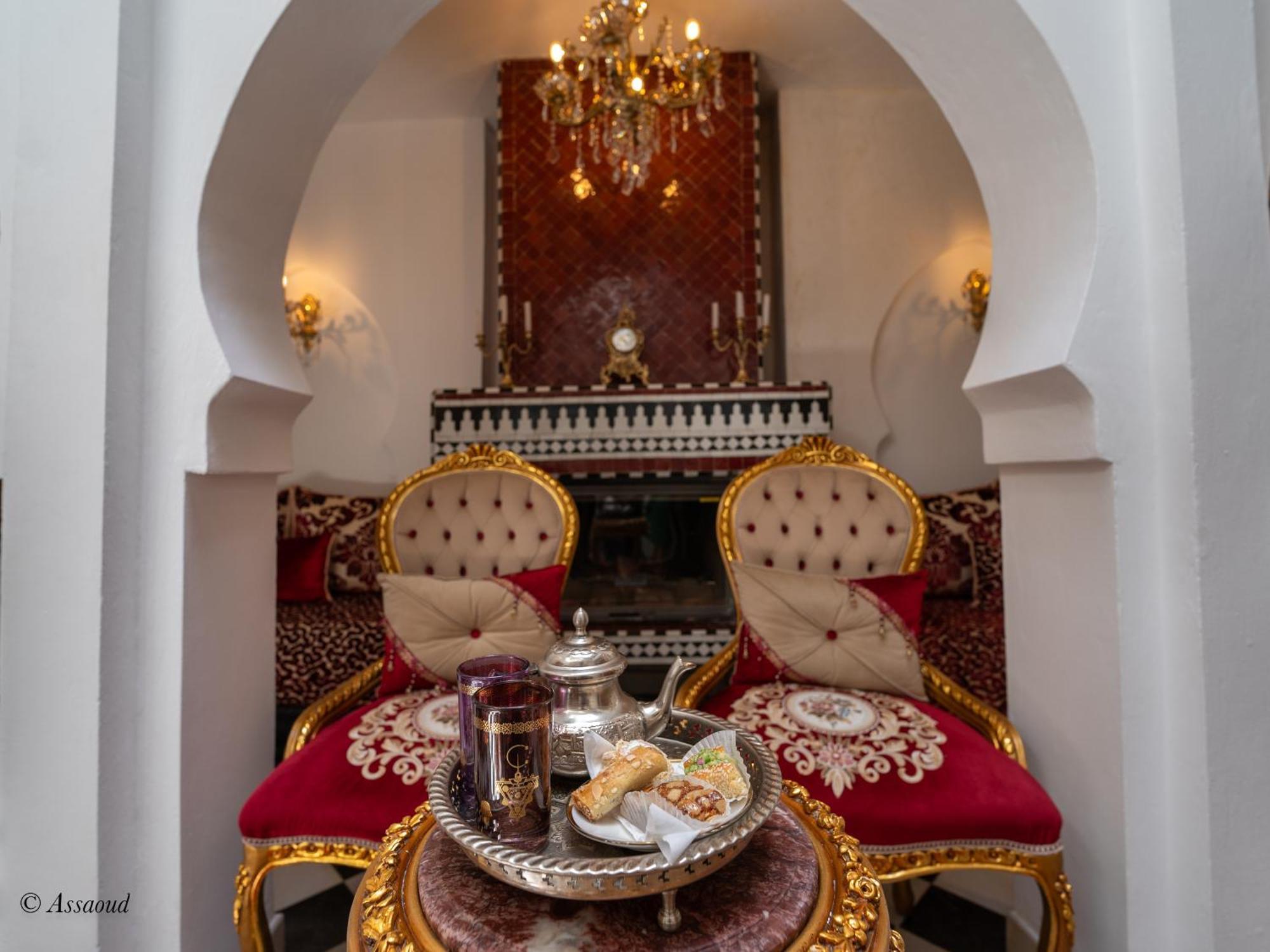Riad Lella Chama Şafşavan Dış mekan fotoğraf