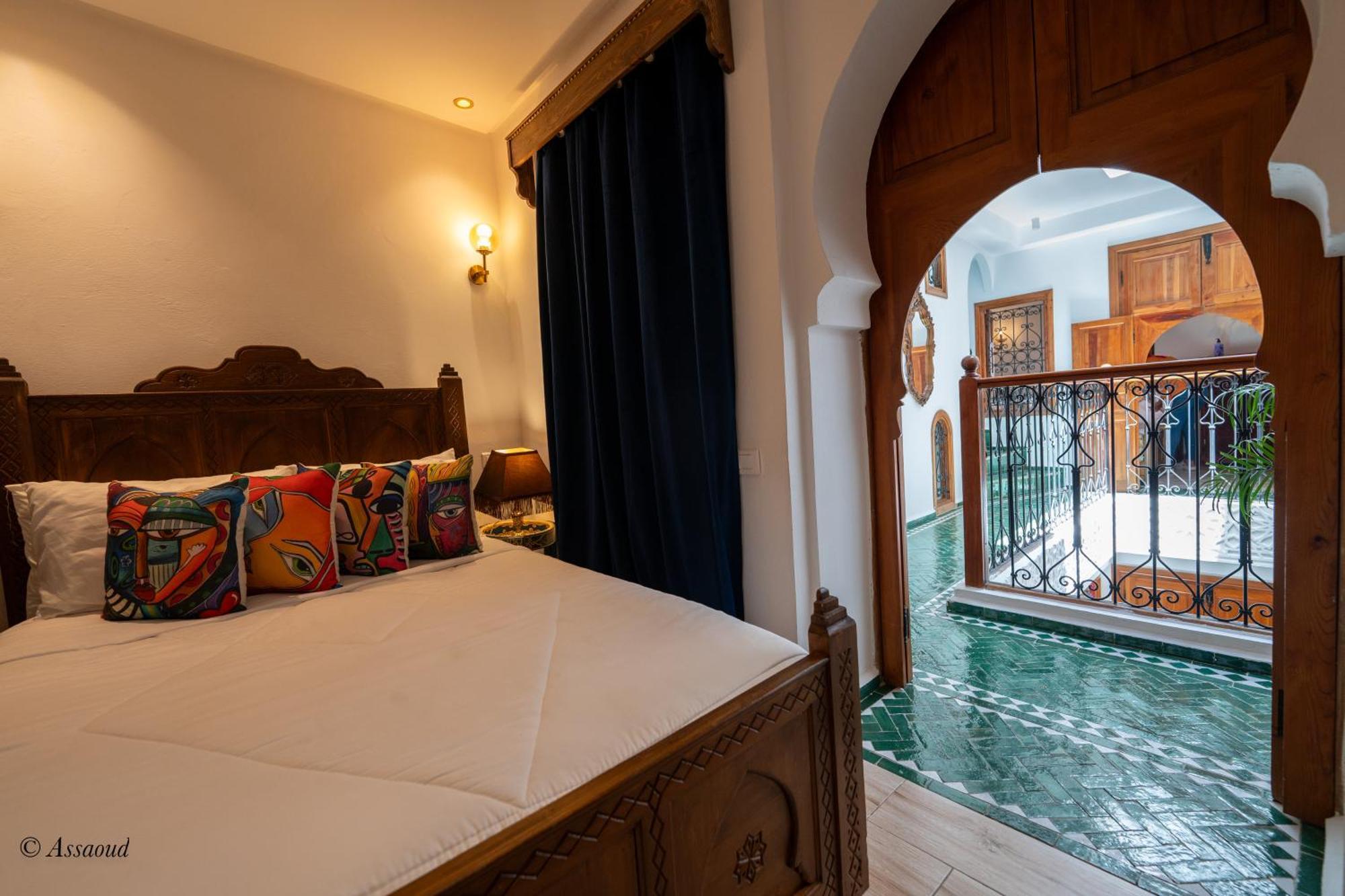 Riad Lella Chama Şafşavan Dış mekan fotoğraf