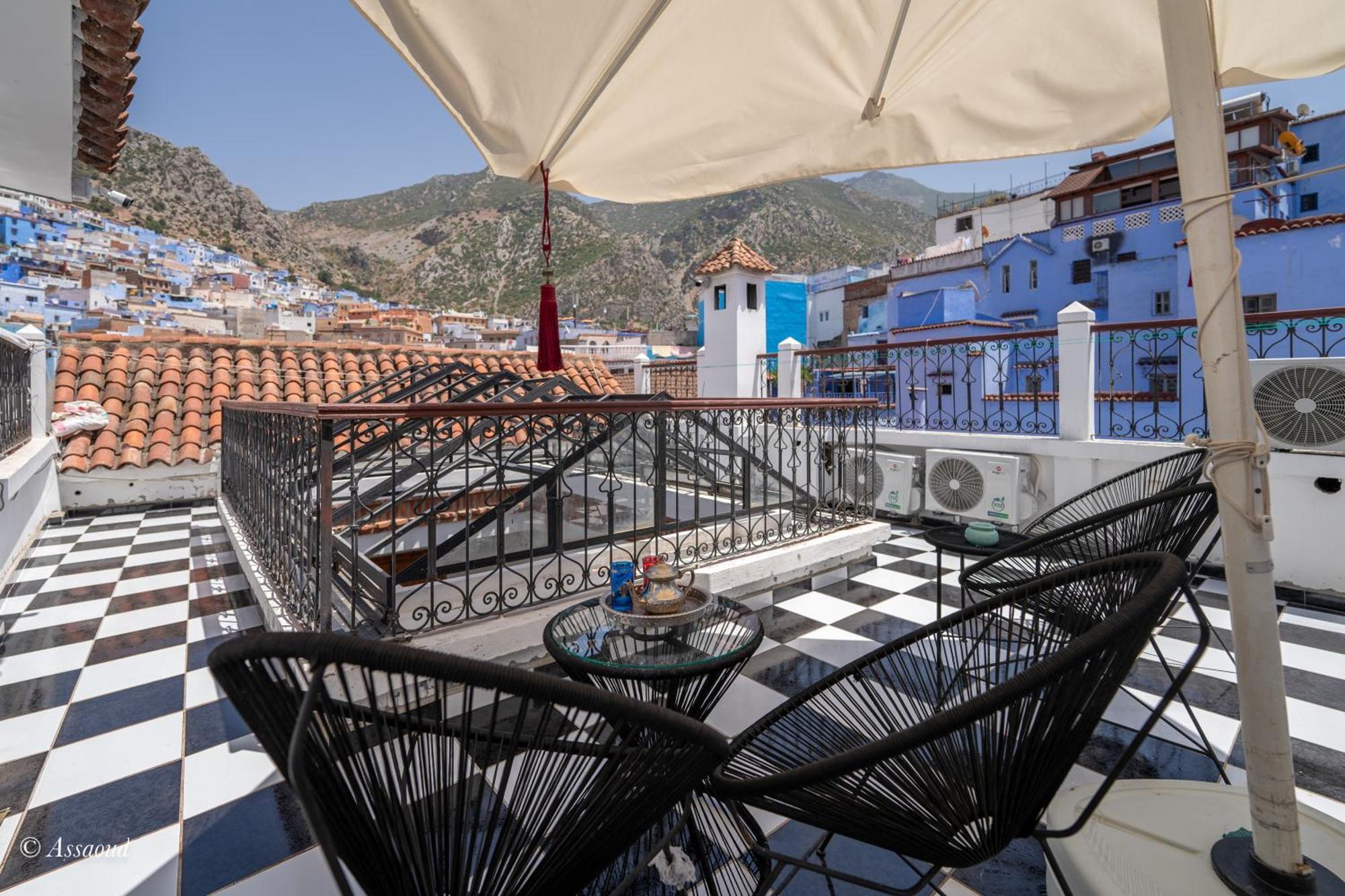 Riad Lella Chama Şafşavan Dış mekan fotoğraf