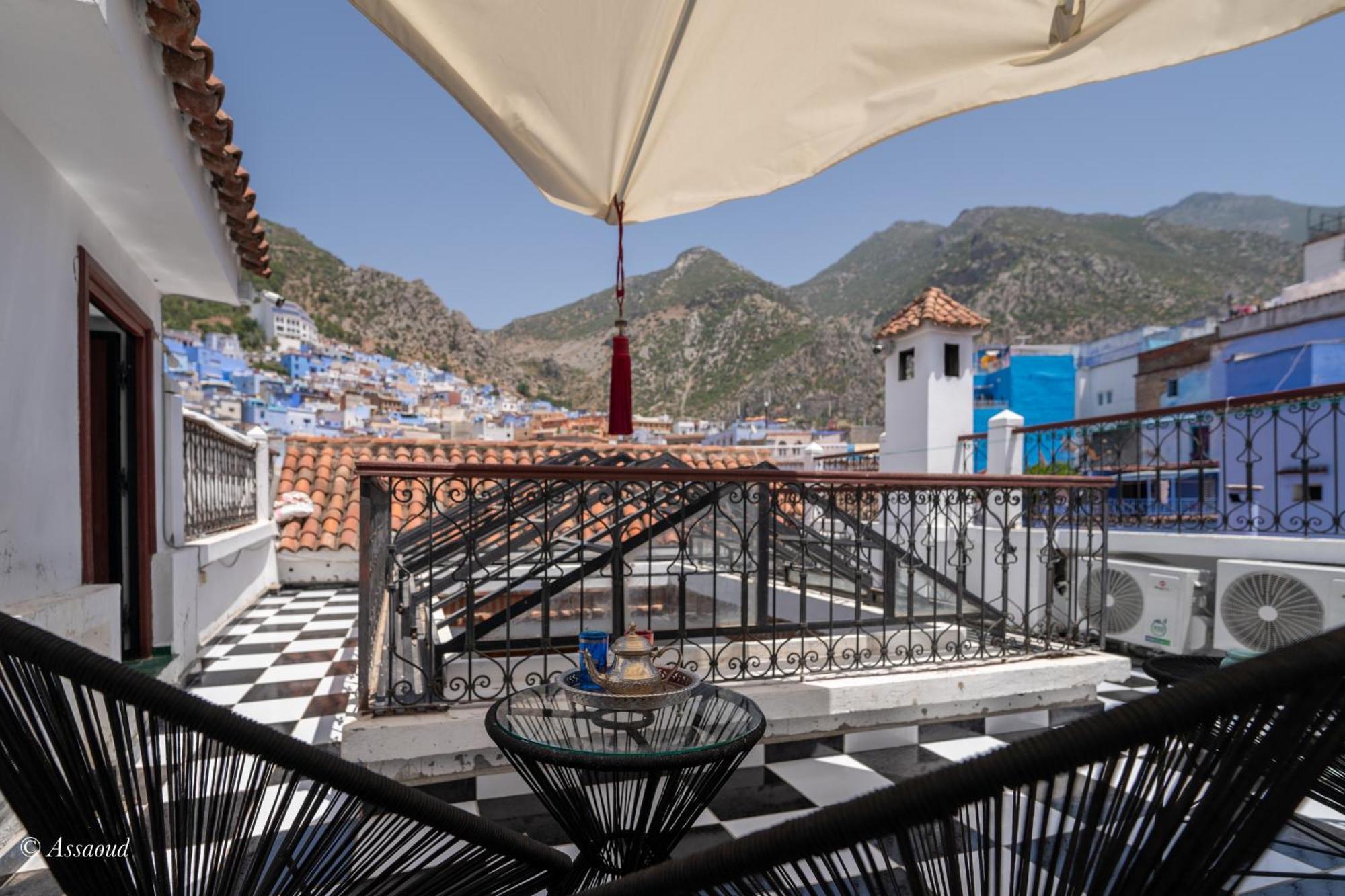 Riad Lella Chama Şafşavan Dış mekan fotoğraf